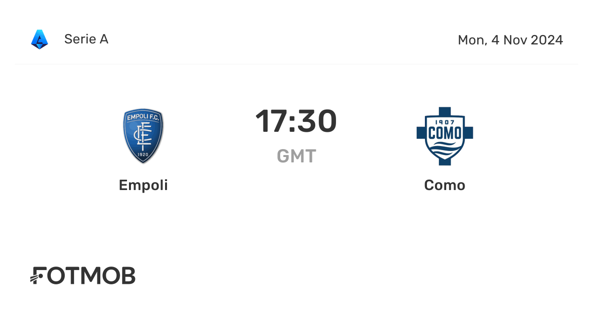 Saksikan Siaran Langsung Como Vs Empoli Di JalaLive